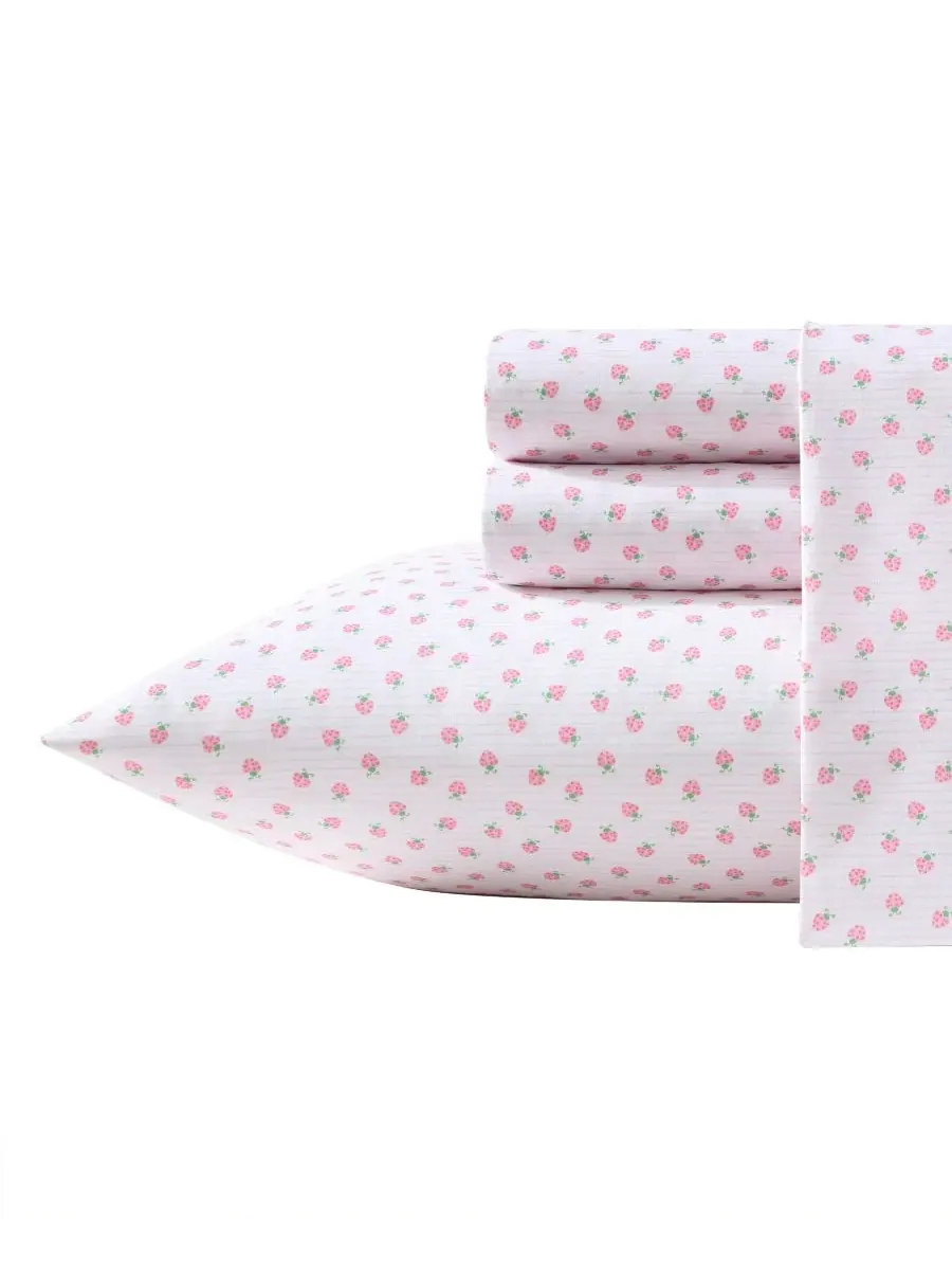 Комплект постельного белья Sweet Lady Bugs из микрофибры, 4 предмета, размер Queen Laura Ashley — изображение 1 из 8