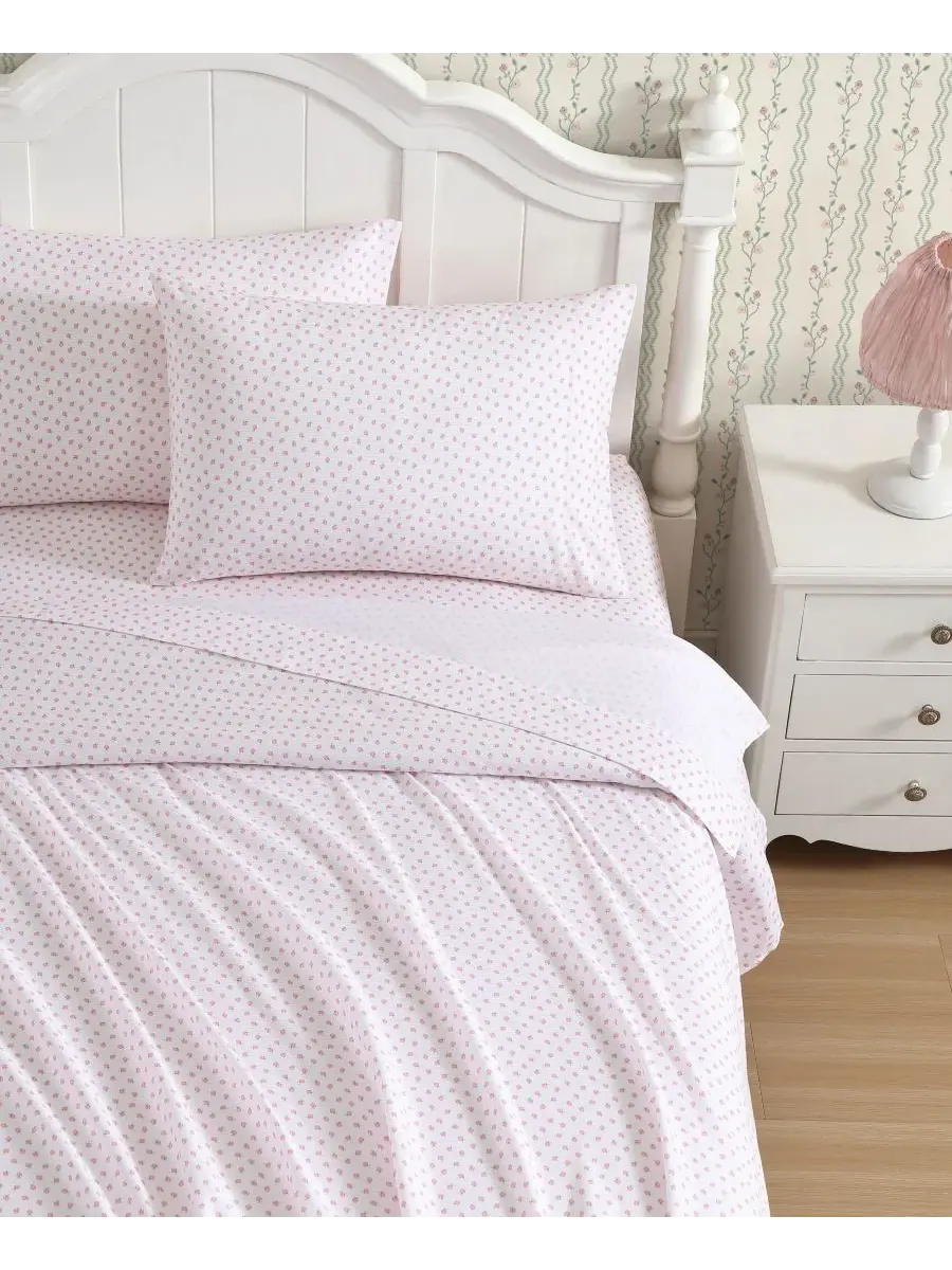 Комплект постельного белья Sweet Lady Bugs из микрофибры, 4 предмета, размер Queen Laura Ashley — изображение 5 из 8