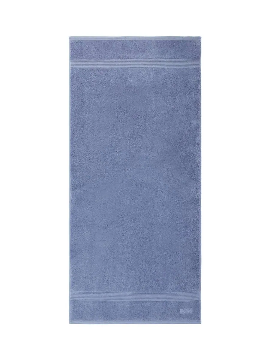 Банное полотенце Loft Aegean из чесаного хлопка, 28 x 55 дюймов Boss Home — изображение 1 из 2, синий