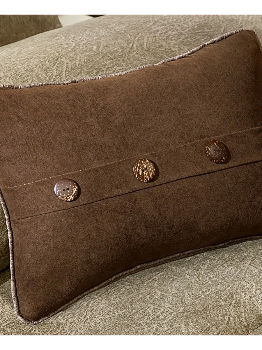 Комплект постельного белья Boone Microsuede из 7 предметов, размер Queen Madison Park — изображение 4 из 6, коричневый