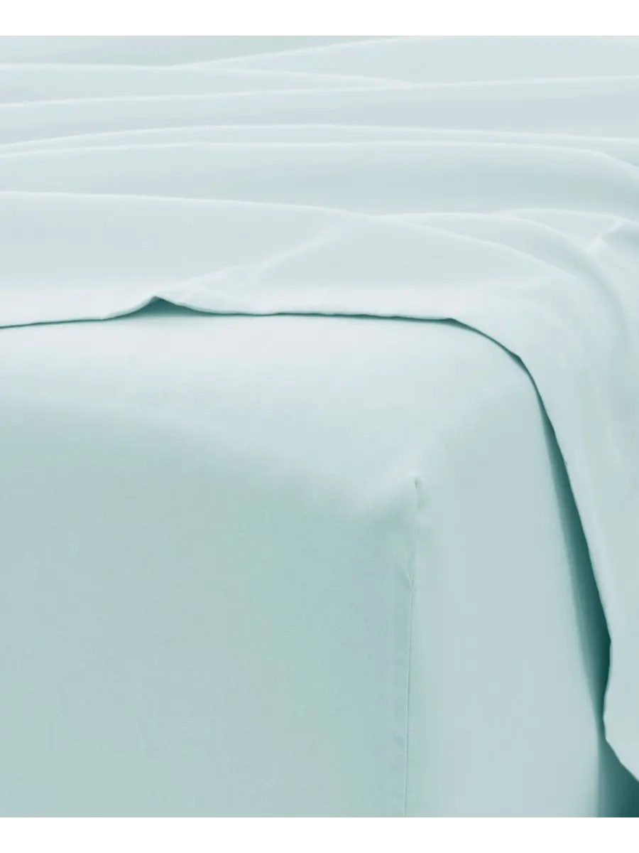 Комплект постельного белья Solids in Style из 6 предметов, размер California King Ienjoy Home — изображение 5 из 6, голубой