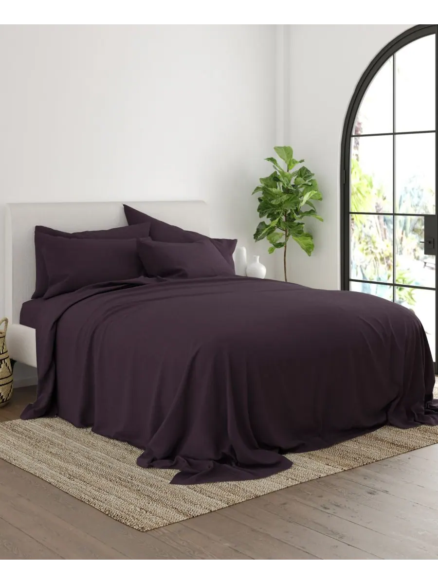 Комплект постельного белья Solids in Style из 6 предметов, размер California King Ienjoy Home — изображение 3 из 6