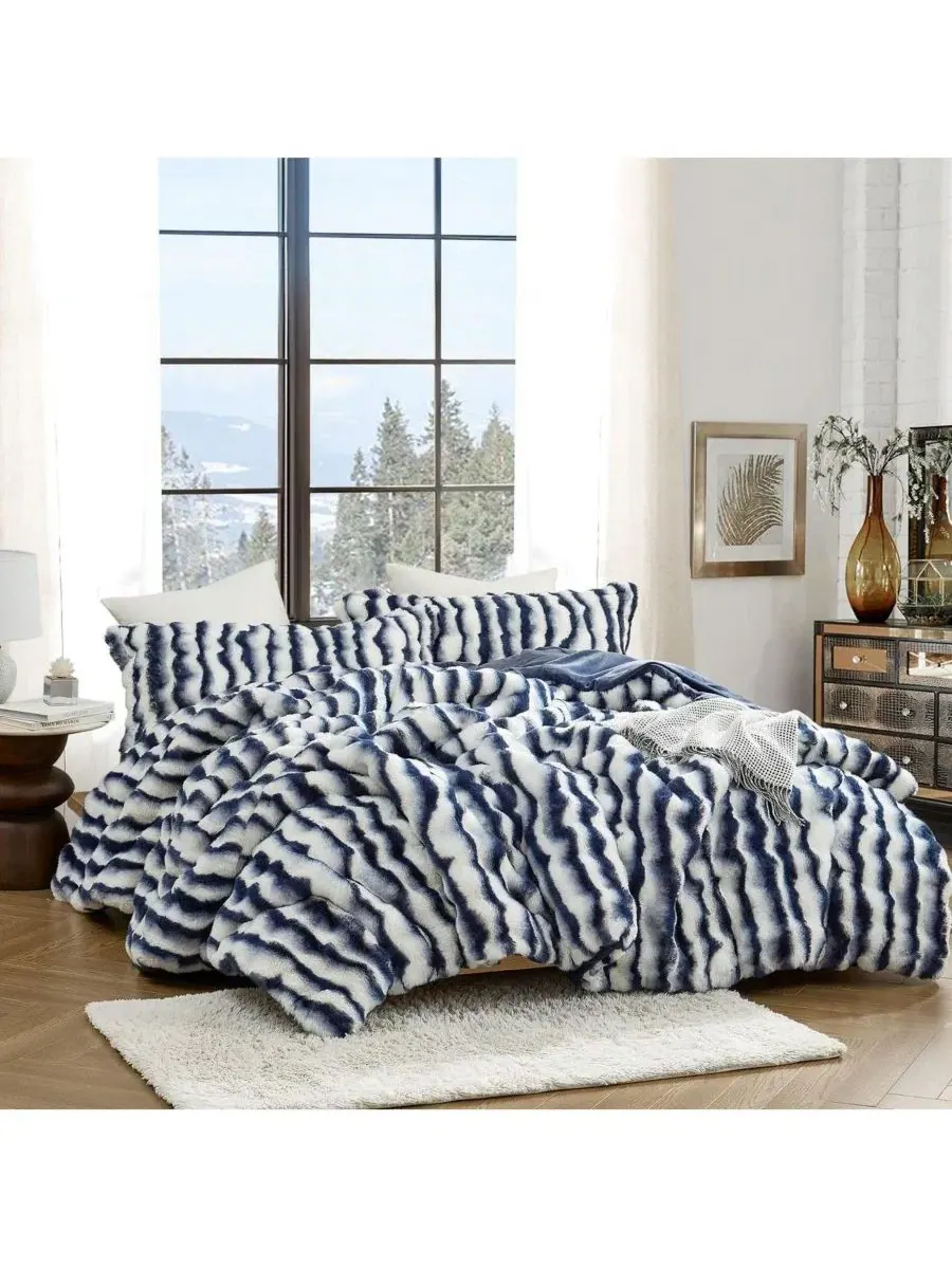 Комплект одеял Freezin Waters Oversized Comforter Set Coma Inducer — изображение 1 из 4, темно-синий