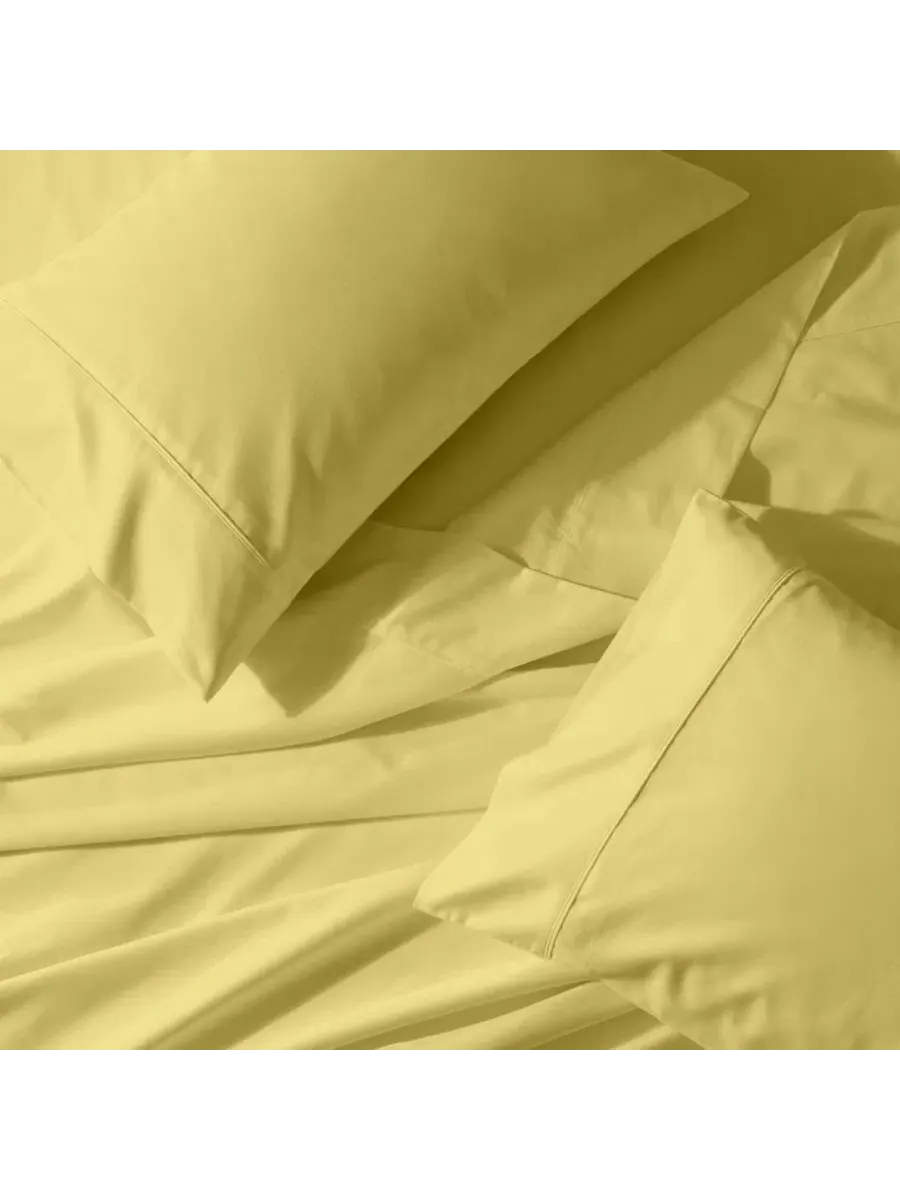 Комплект постельного белья 650TC с Oversized Flat Sheet Royal Tradition — изображение 1 из 4, золото