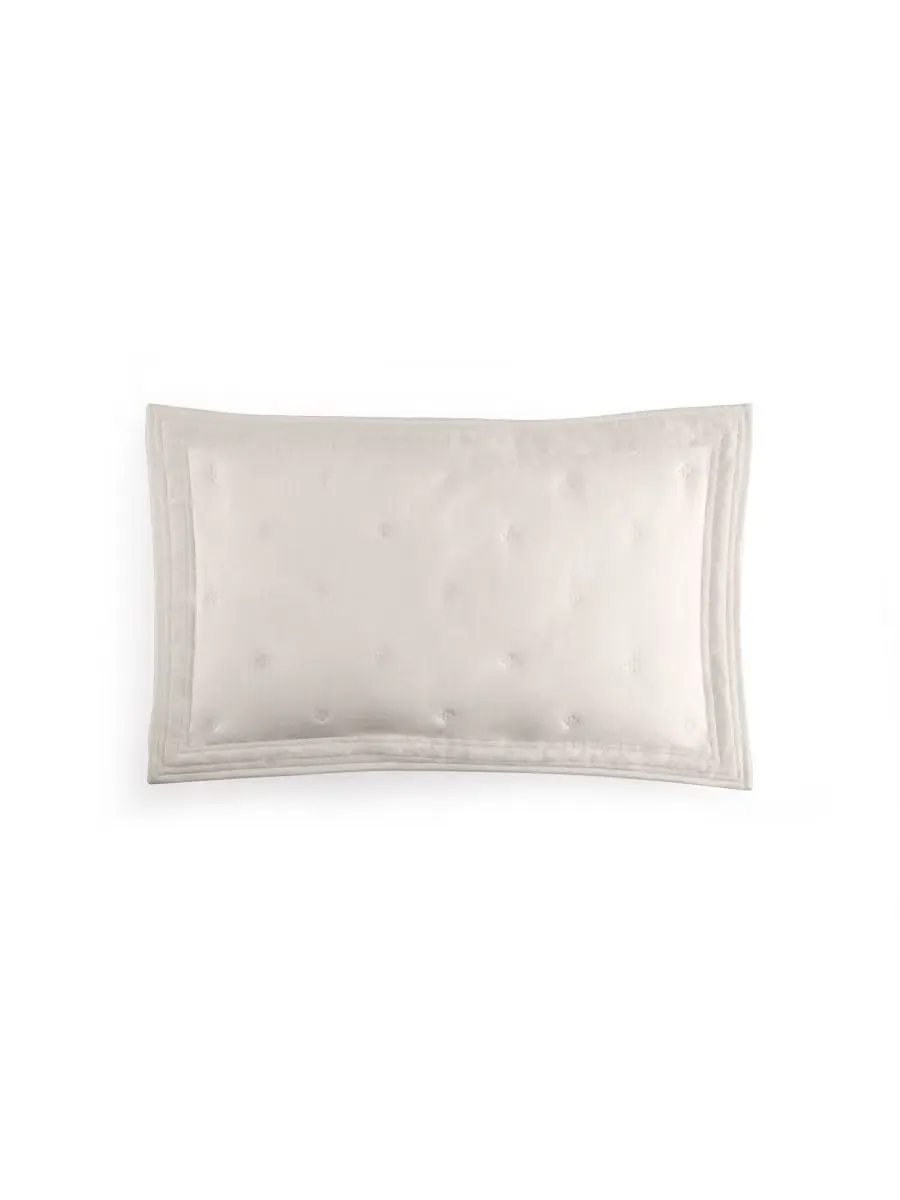 Стеганая наволочка Tufted Quilted Sham, Standard Michael Aram — серый