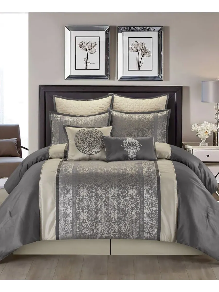 Комплект постельного белья Arabesque из 8 предметов, размер California King Stratford Park