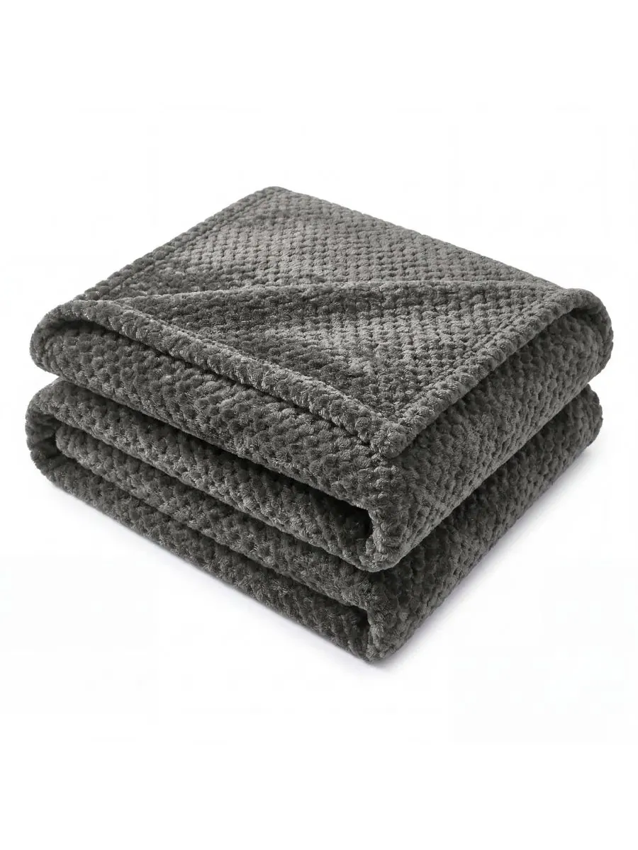 Плед флисовый классический Pebbled Popcorn, Twin XL Superior