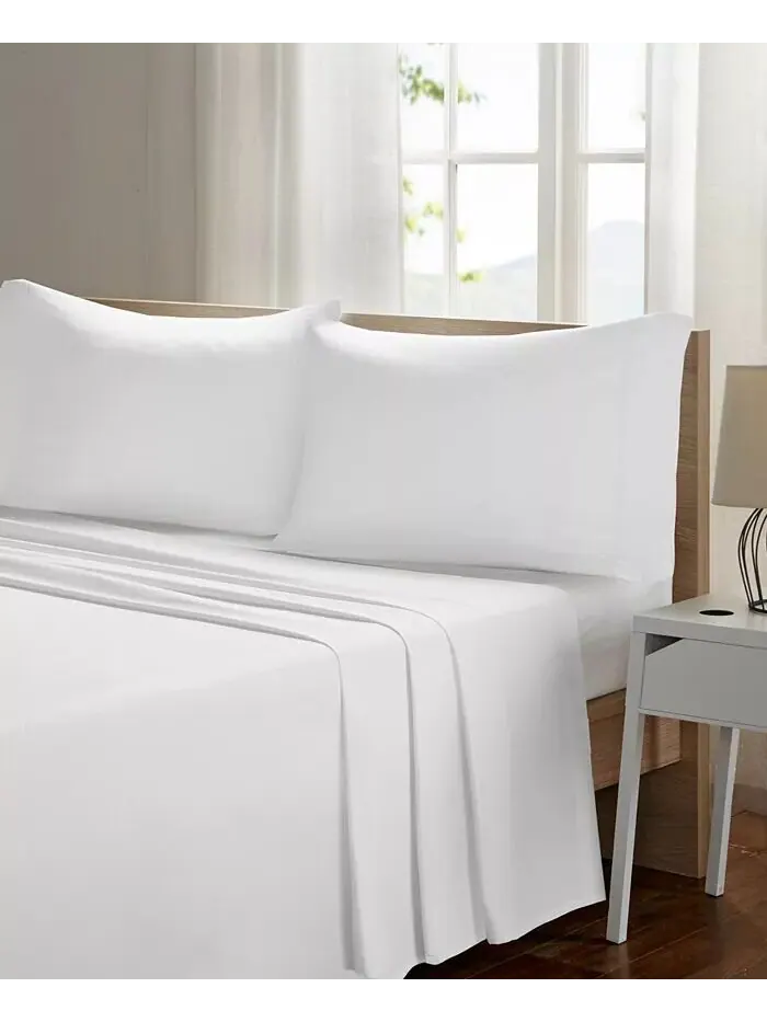 Smart Cool из микрофибры Набор простыней Sleep Philosophy — изображение 2 из 3, белый