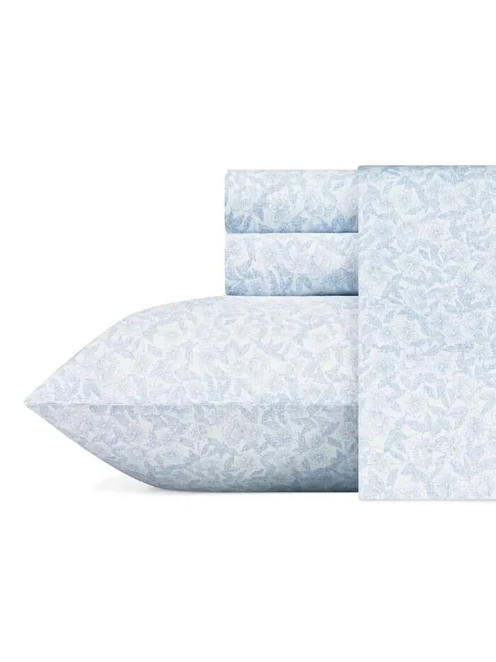 Комплекты простыней из хлопкового сатина плотностью 300 нитей Laura Ashley — изображение 1 из 2