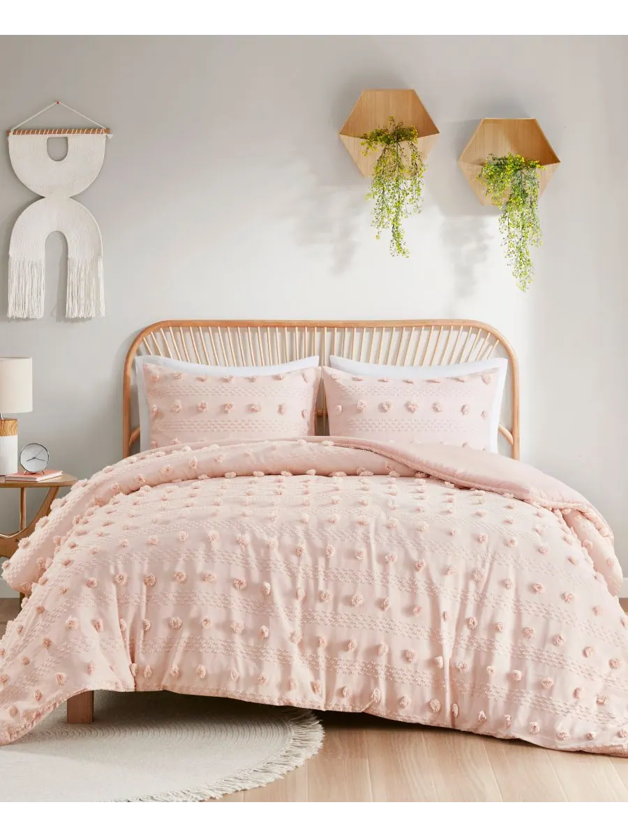 Комплект постельного белья Lucy Clip Jacquard из 3 предметов, размер Twin/Twin XL Intelligent Design