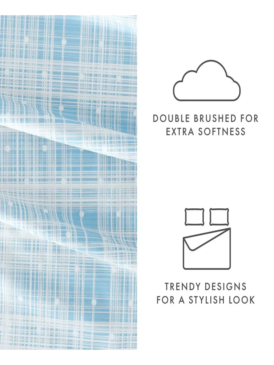 Комплект постельного белья Timeless Classics Premium Ultra Soft Pattern, 4 предмета, размер King — изображение 3 из 8