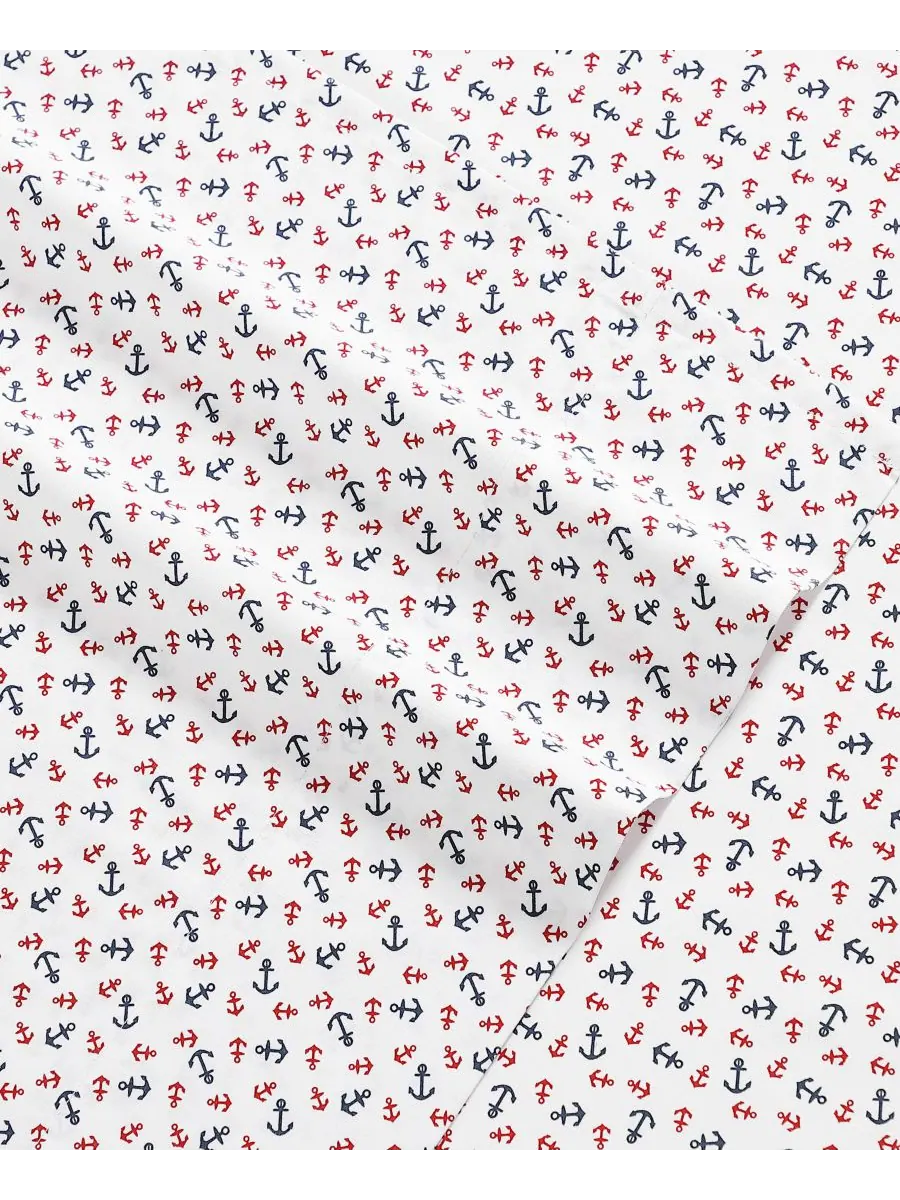 Tommy Hilfiger двуспальный комплект постельного белья из хлопкового перкаля с рисунком 200 нитей — изображение 3 из 7