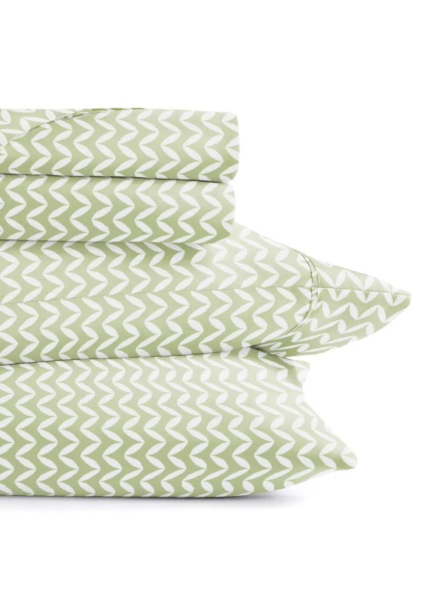 Комплект постельного белья Farmhouse Chic Premium Ultra Soft Pattern, 4 предмета, размер Full — изображение 3 из 10