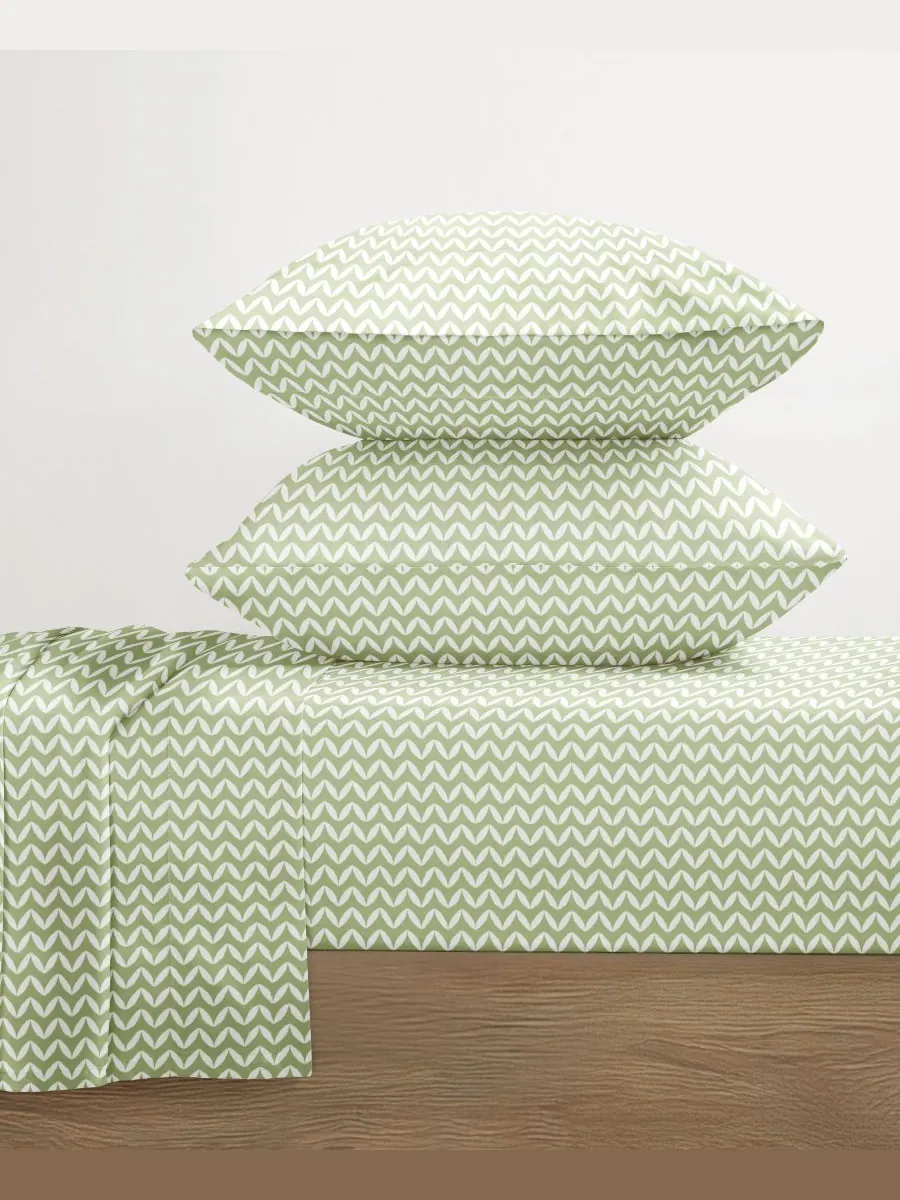 Комплект постельного белья Farmhouse Chic Premium Ultra Soft Pattern, 4 предмета, размер Full — изображение 4 из 10