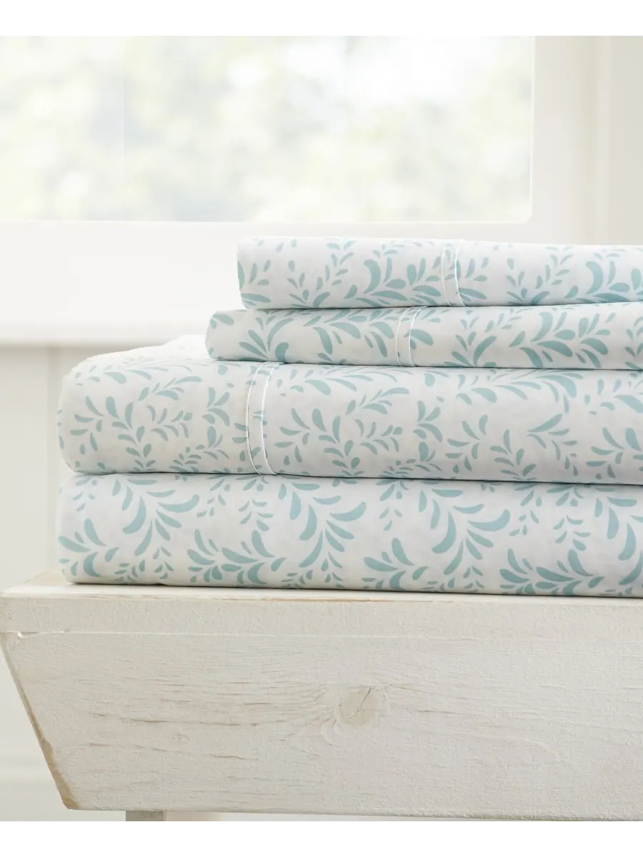 Комплект постельного белья Farmhouse Chic Premium Ultra Soft Pattern, 4 предмета, размер Full — изображение 1 из 10