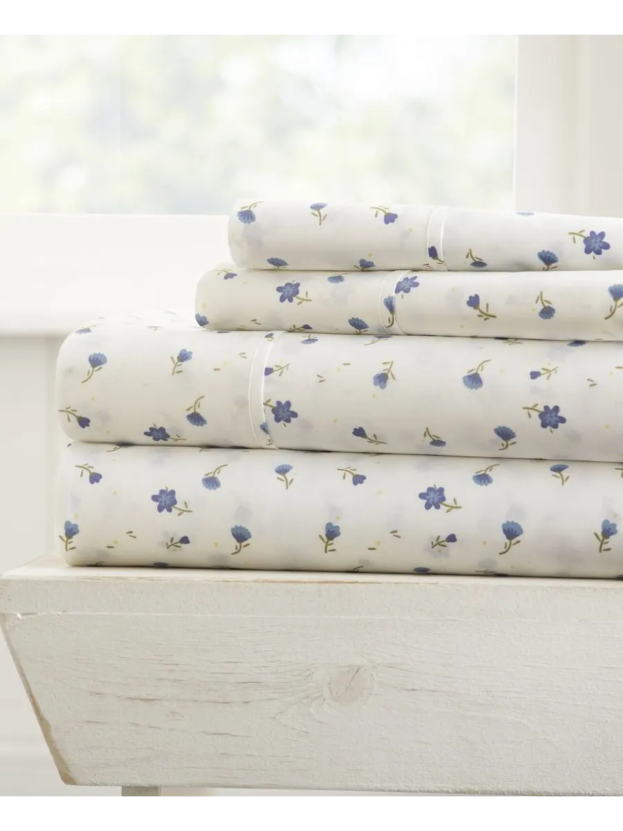 Комплект постельного белья Farmhouse Chic Premium Ultra Soft Pattern, 4 предмета, размер Full — изображение 1 из 10