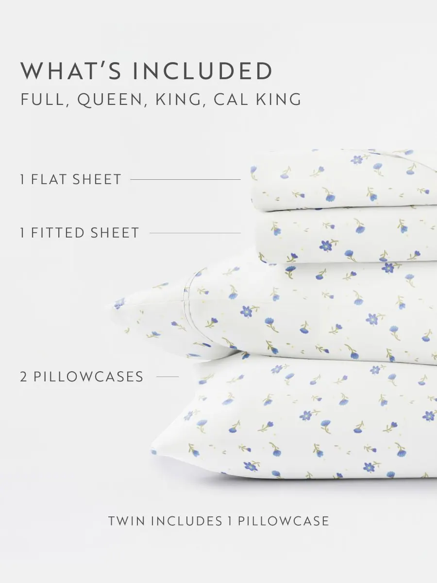 Комплект постельного белья Farmhouse Chic Premium Ultra Soft Pattern, 4 предмета, размер Full — изображение 6 из 10