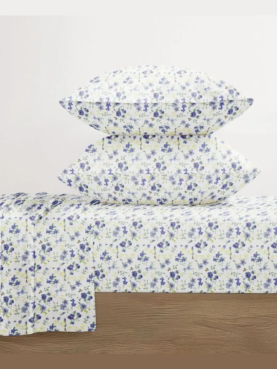 Комплект постельного белья Farmhouse Chic Premium Ultra Soft Pattern, 4 предмета, размер Full — изображение 4 из 10