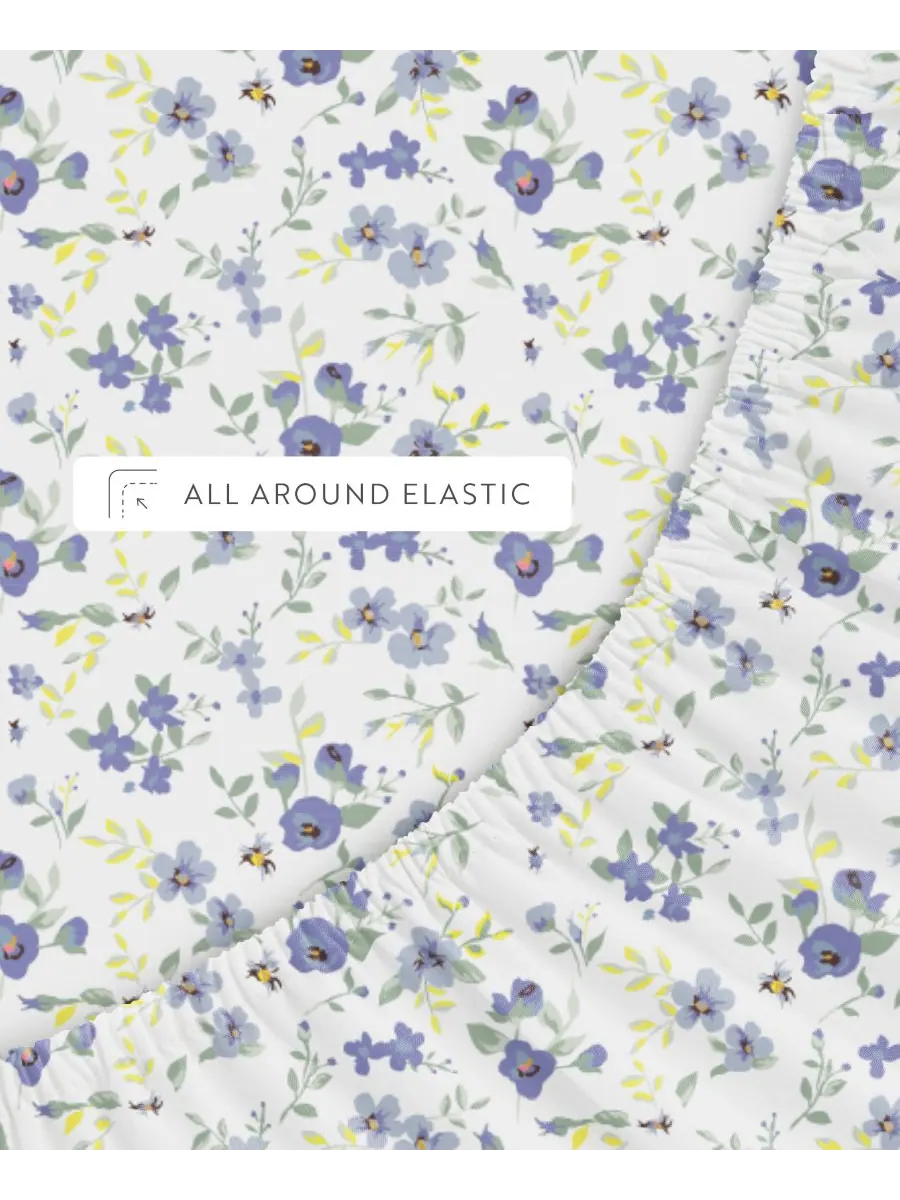 Комплект постельного белья Farmhouse Chic Premium Ultra Soft Pattern, 4 предмета, размер Full — изображение 8 из 10