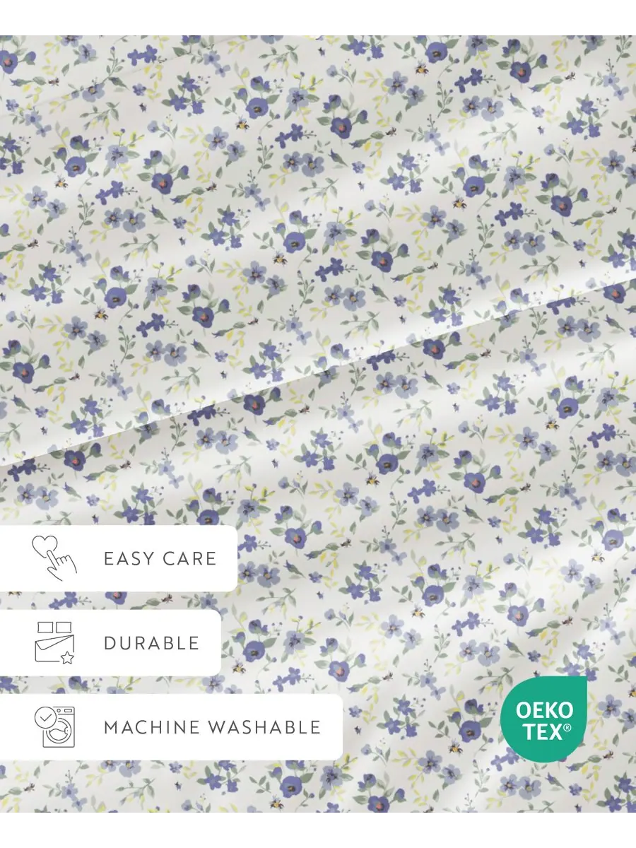 Комплект постельного белья Farmhouse Chic Premium Ultra Soft Pattern, 4 предмета, размер Full — изображение 10 из 10