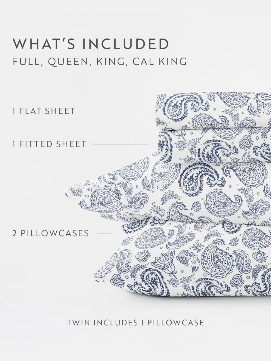 Комплект постельного белья Farmhouse Chic Premium Ultra Soft Pattern, 4 предмета, размер Full — изображение 6 из 10