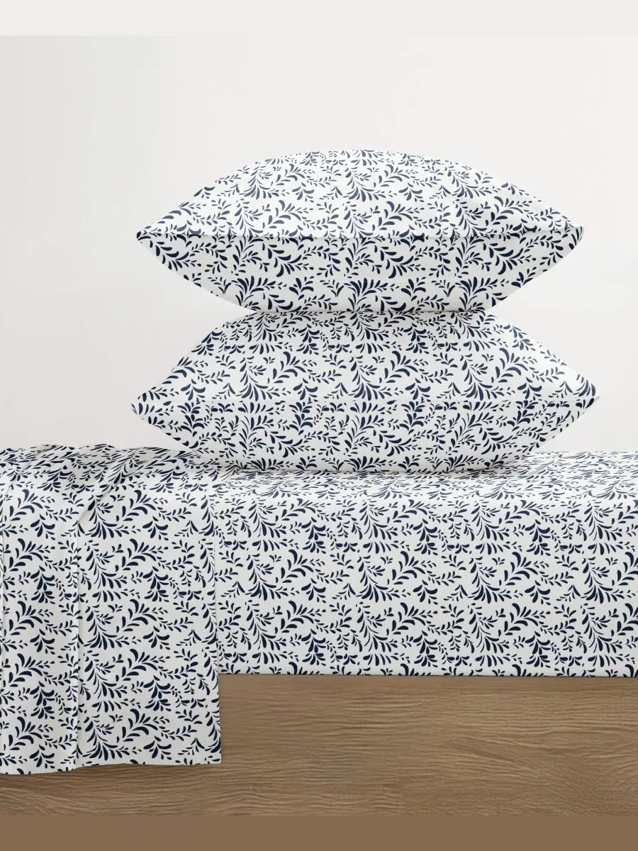 Комплект постельного белья Farmhouse Chic Premium Ultra Soft Pattern, 4 предмета, размер Full — изображение 4 из 10