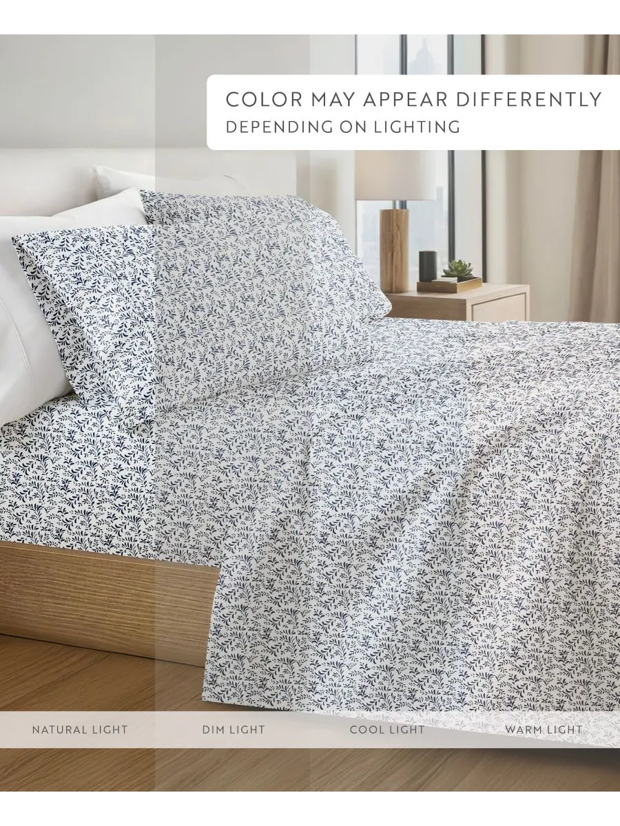 Комплект постельного белья Farmhouse Chic Premium Ultra Soft Pattern, 4 предмета, размер Full — изображение 10 из 10