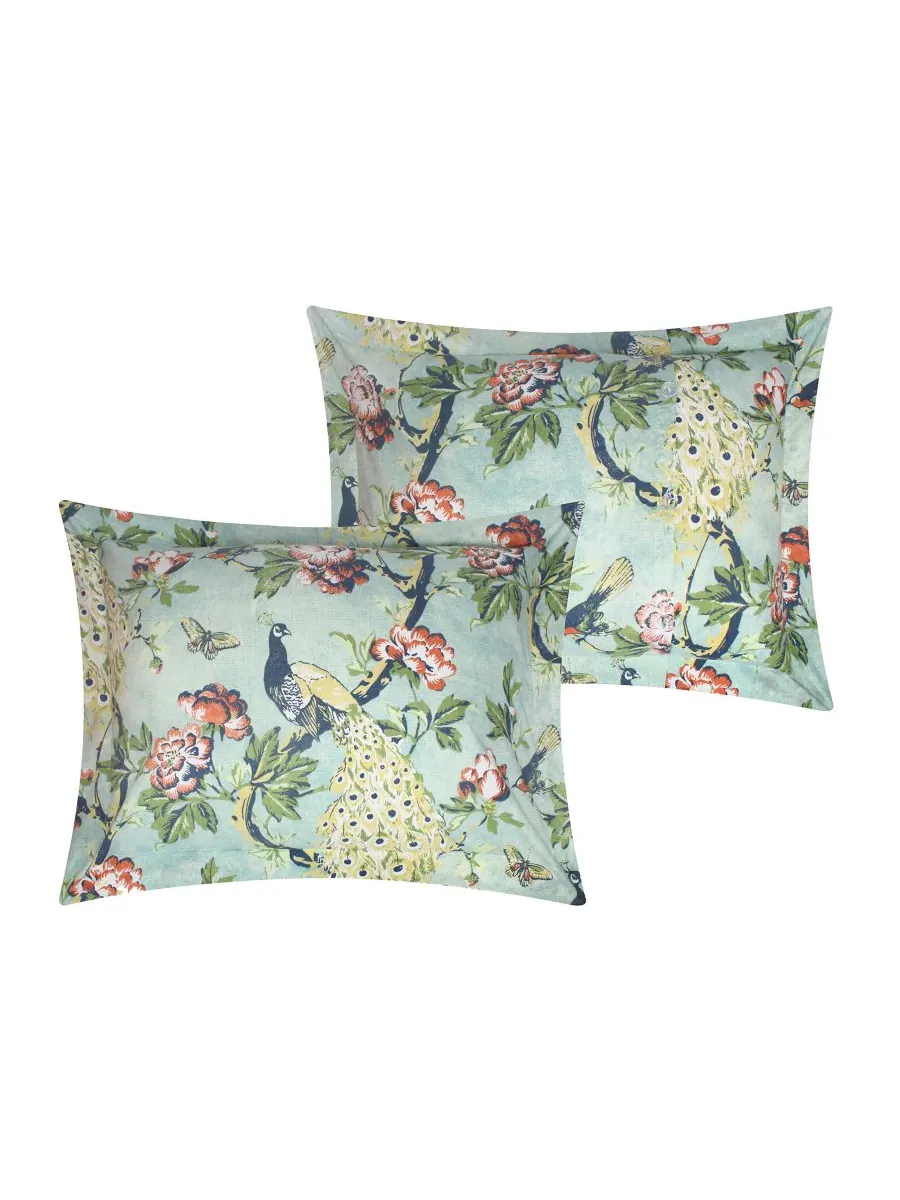 Комплект постельного белья Pavona из 3 предметов, размер Full/Queen Greenland Home Fashions — изображение 4 из 5, зеленый