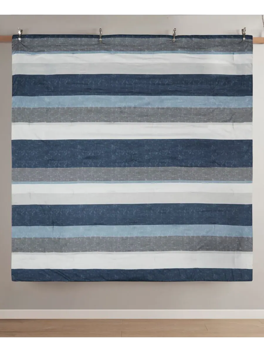 Комплект постельного белья Jaxon Wide Stripe из 7 предметов, размер California King Madison Park — изображение 10 из 10