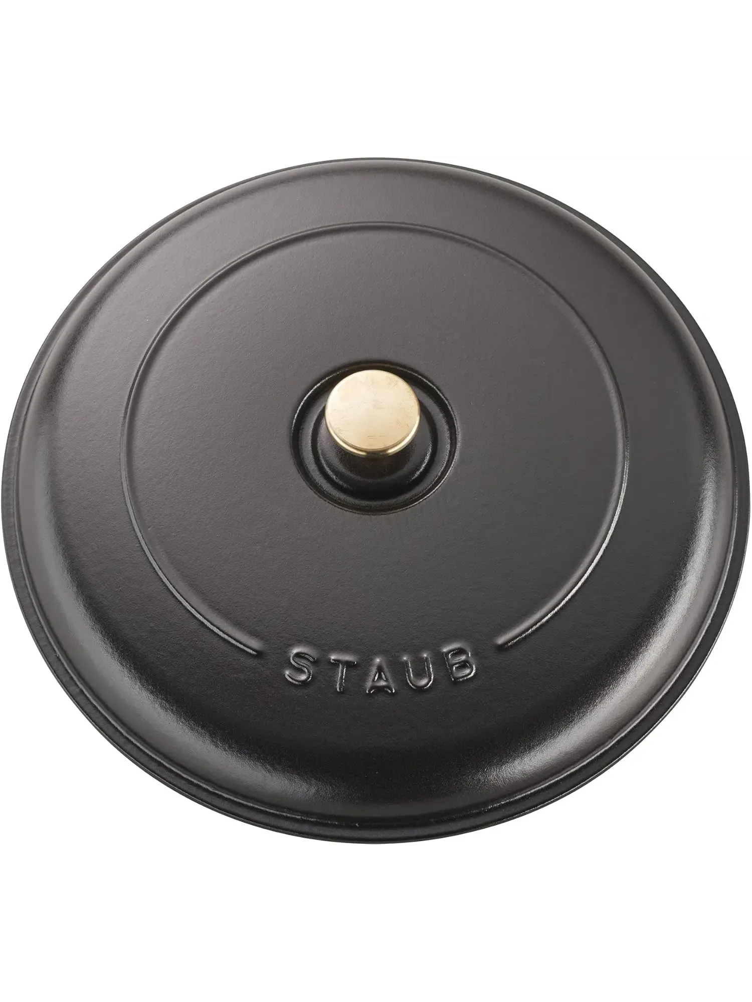 Жаровня Staub Braiser с чугунной крышкой, 30 см, 3.3 л — изображение 5 из 5, черный