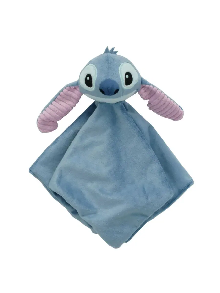 Мягкая плюшевая игрушка-пледчик Disney Baby/Toddler Stitch с ягнятами и плющом - синяя Lambs & Ivy — синий