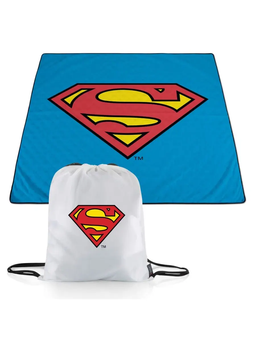 Плед для пикника DC Comics Superman Impresa, 152 x 127 см Oniva — синий