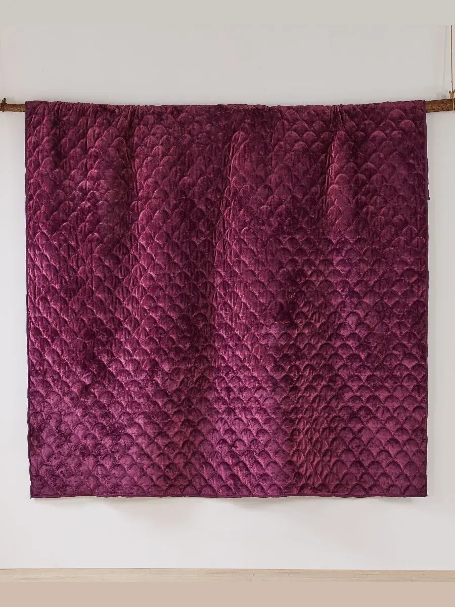 Стеганое покрывало Ellora Velvet, Twin/Twin XL Levtex Home — изображение 3 из 6, сливавый
