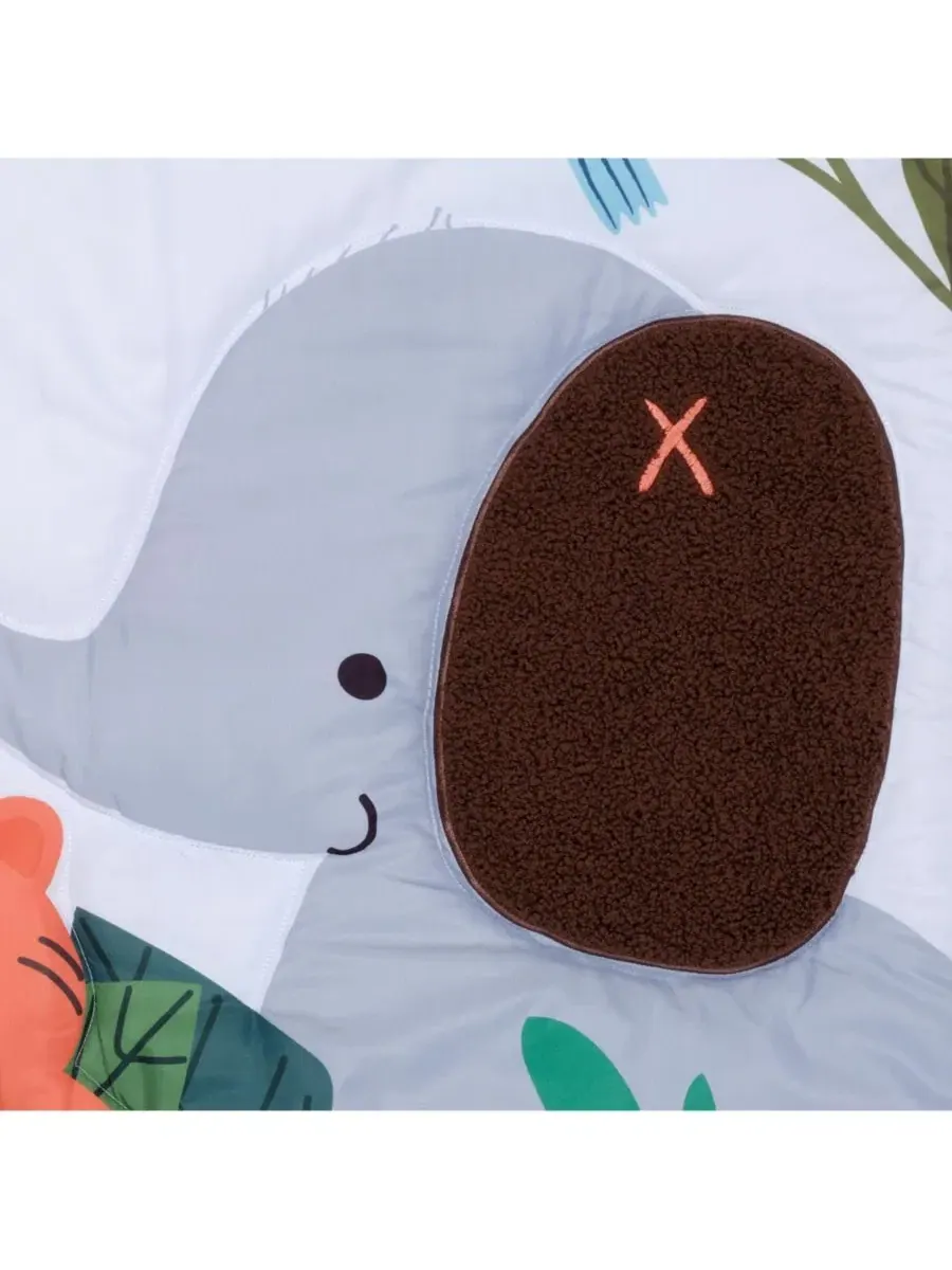 Комплект постельного белья для детской кроватки Lollipop Jungle, 3 предмета Bedtime Originals — изображение 6 из 11, мульти