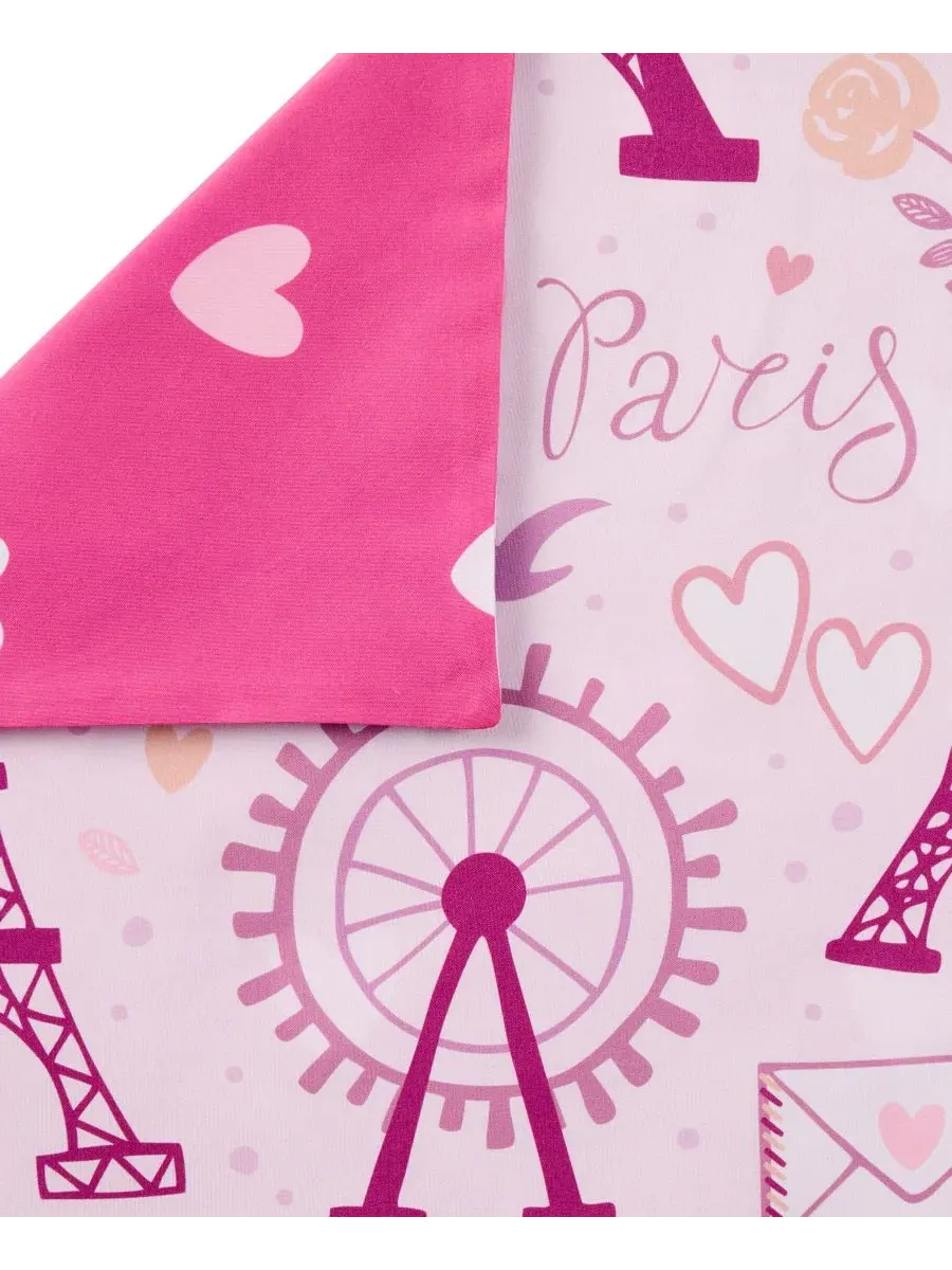Комплект постельного белья с одеялом 3 предмета, Twin, с принтом Olivia & Finn, Paris — изображение 5 из 5