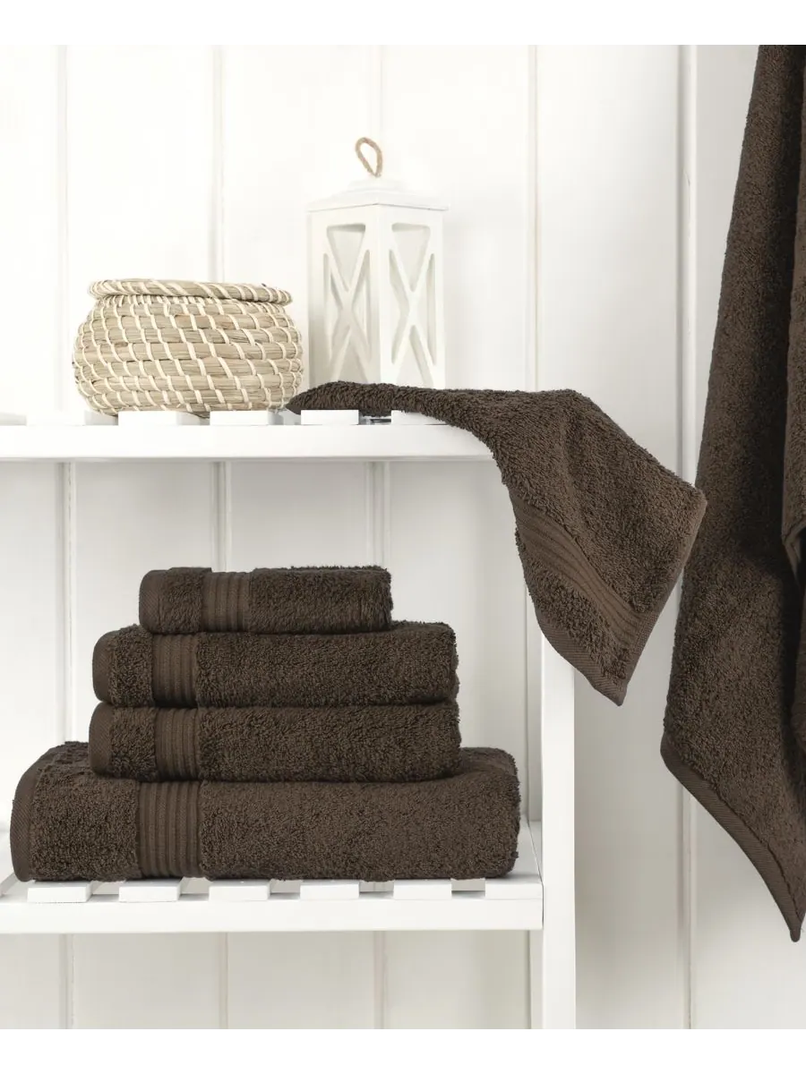 Набор банных полотенец Bekos Premium из 6 предметов, 100% турецкий хлопок American Soft Linen — изображение 2 из 4