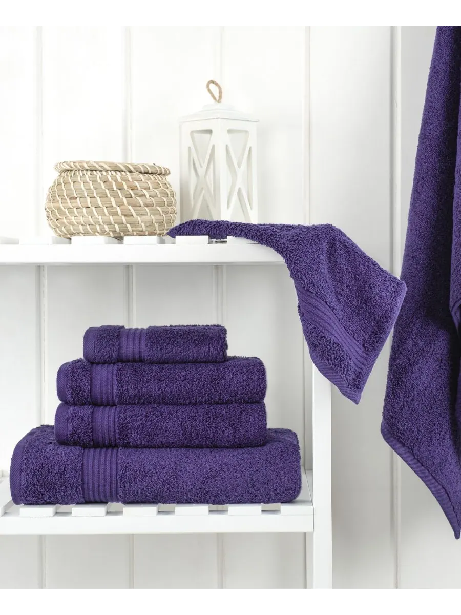 Набор банных полотенец Bekos Premium из 6 предметов, 100% турецкий хлопок American Soft Linen — изображение 2 из 4