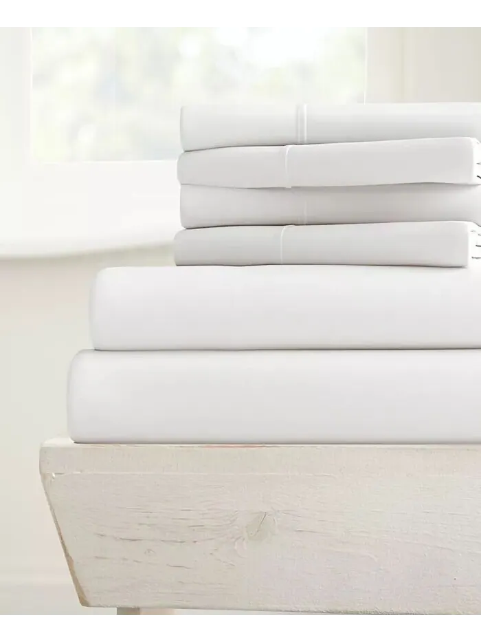Комплект постельного белья Solids in Style от The Home Collection ienjoy Home — изображение 1 из 6, белый