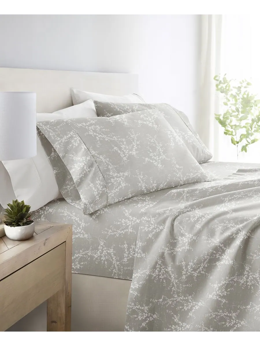 Изящный комплект постельного белья из 4 предметов, размер Queen ienjoy Home, Harbour Mist — изображение 4 из 4