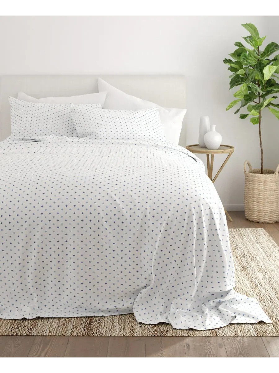 Комплект постельного белья Boho & Beyond Premium Ultra Soft Pattern из 4 предметов, размер Queen — изображение 4 из 10