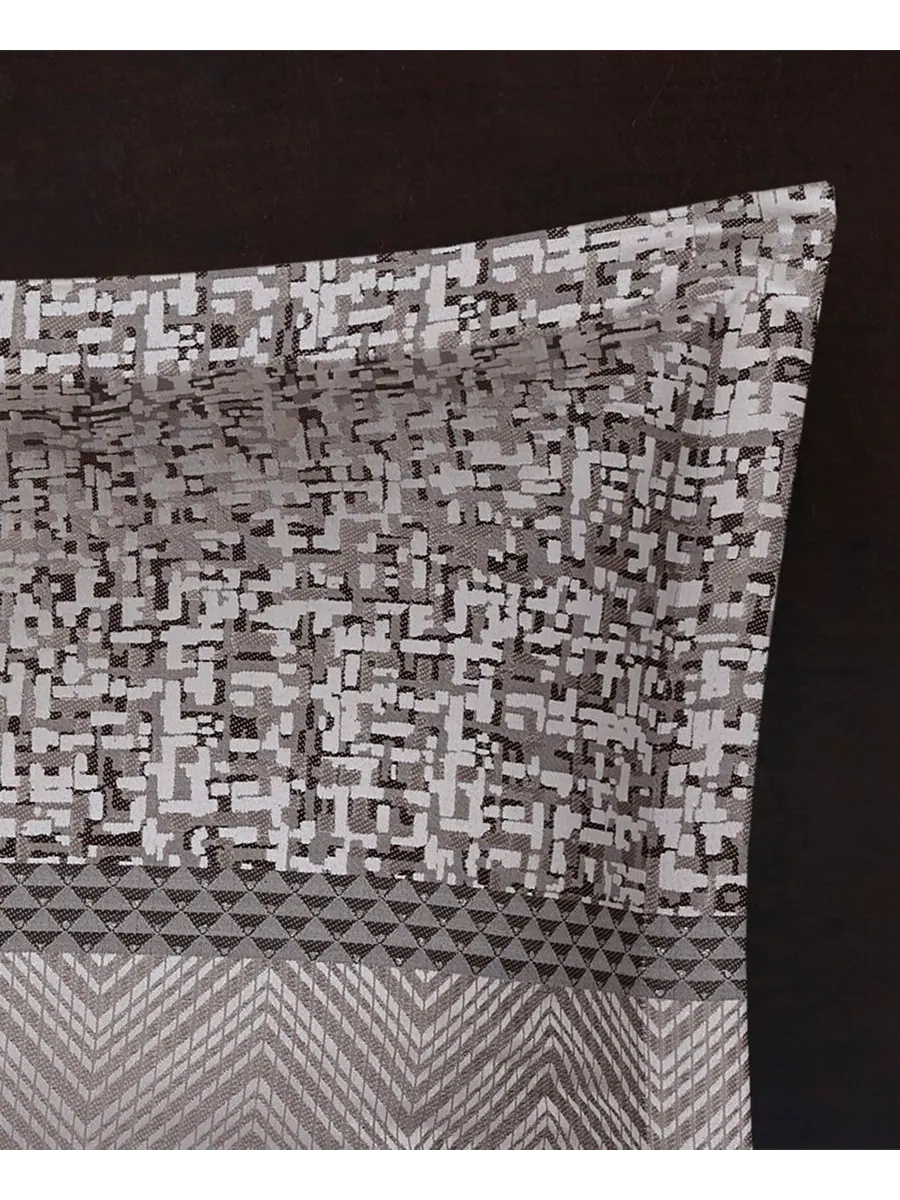 Комплект постельного белья Rhapsody Jacquard из 7 предметов, размер King Madison Park — изображение 7 из 10, серый