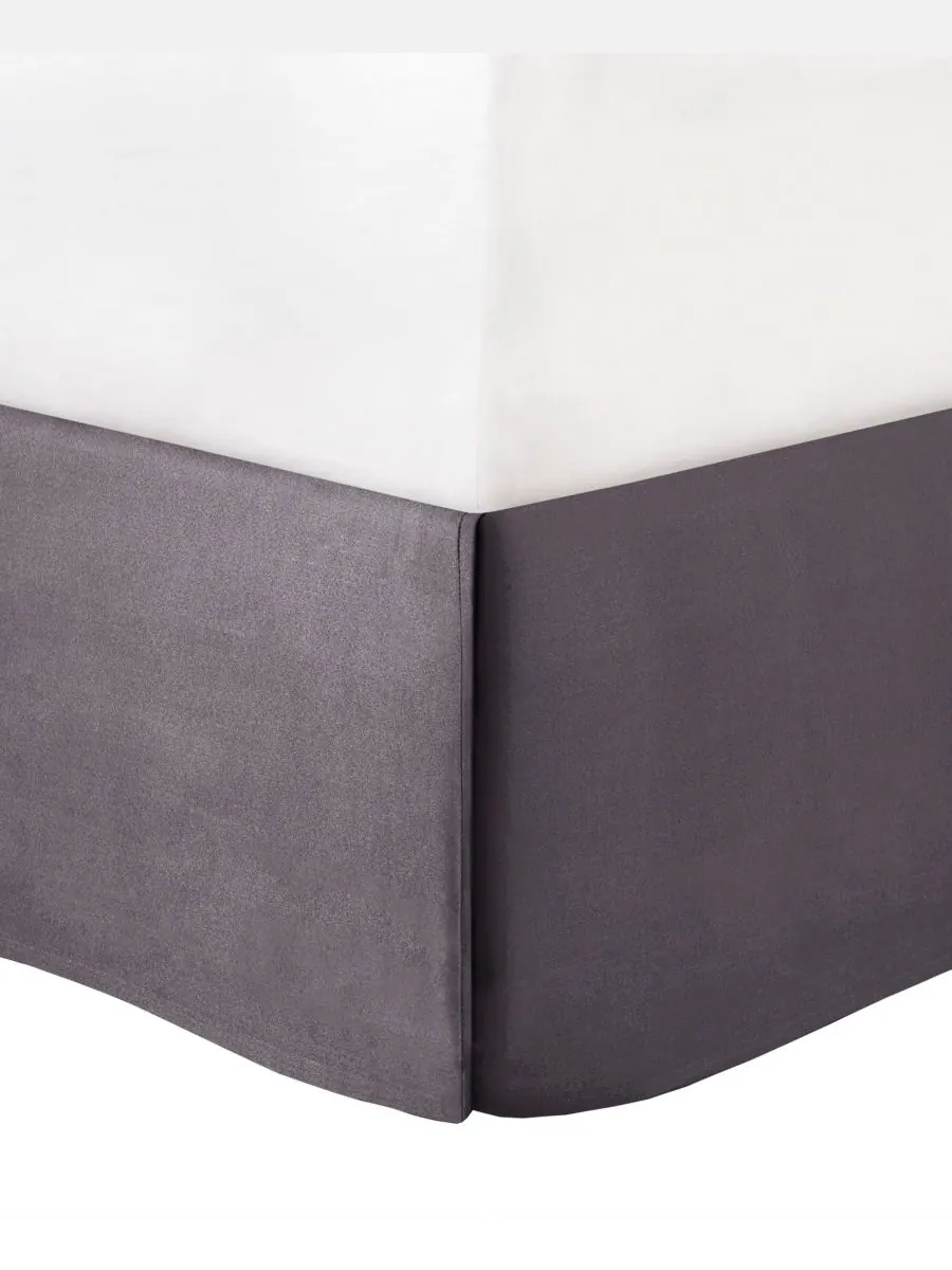 Комплект постельного белья Rhapsody Jacquard из 7 предметов, размер King Madison Park — изображение 6 из 10, фиолетовый
