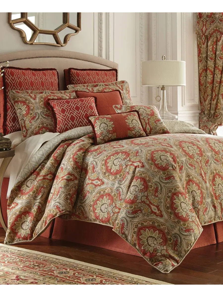 Комплект постельного белья Harrogate King, 4 предмета Rose Tree, мультиколор, размер King — мульти