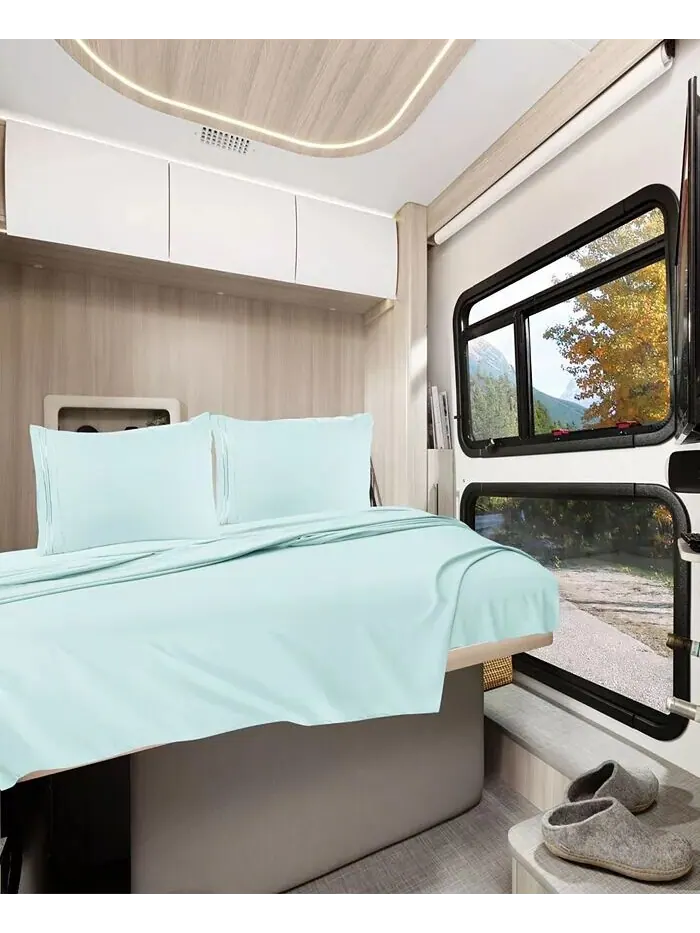 Кровать Premier 1800 Series с глубокими карманами, комплект постельного белья из 4 предметов, RV — изображение 6 из 8