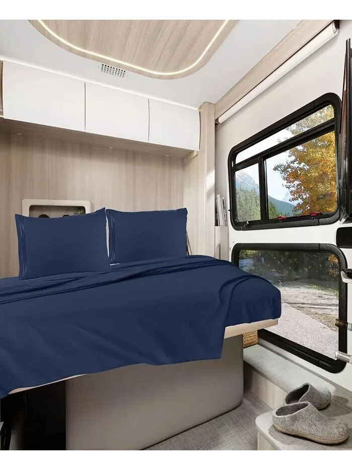 Кровать Premier 1800 Series с глубокими карманами, комплект постельного белья из 4 предметов, RV — изображение 6 из 8