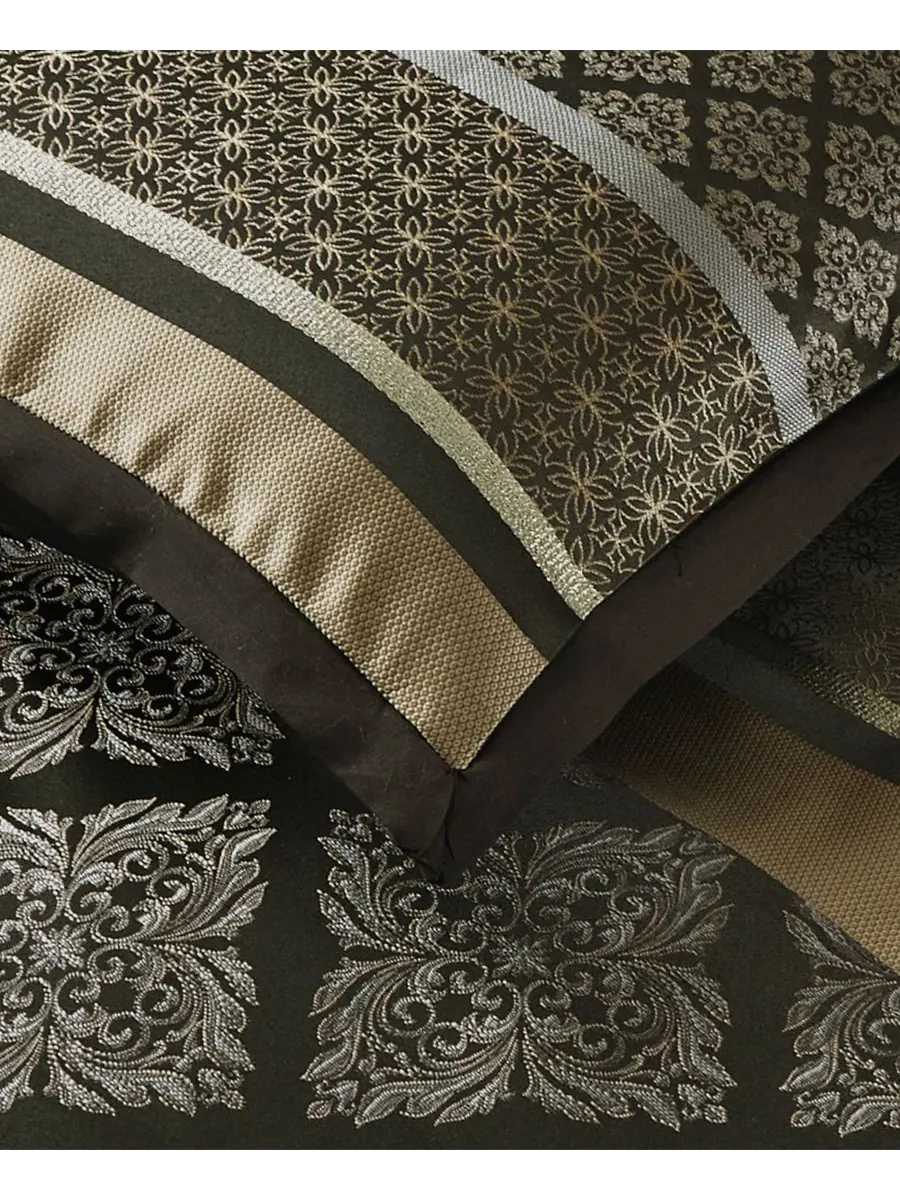 Комплект постельного белья Tefia Jacquard Damask из 7 предметов, размер California King Stratford — изображение 4 из 5