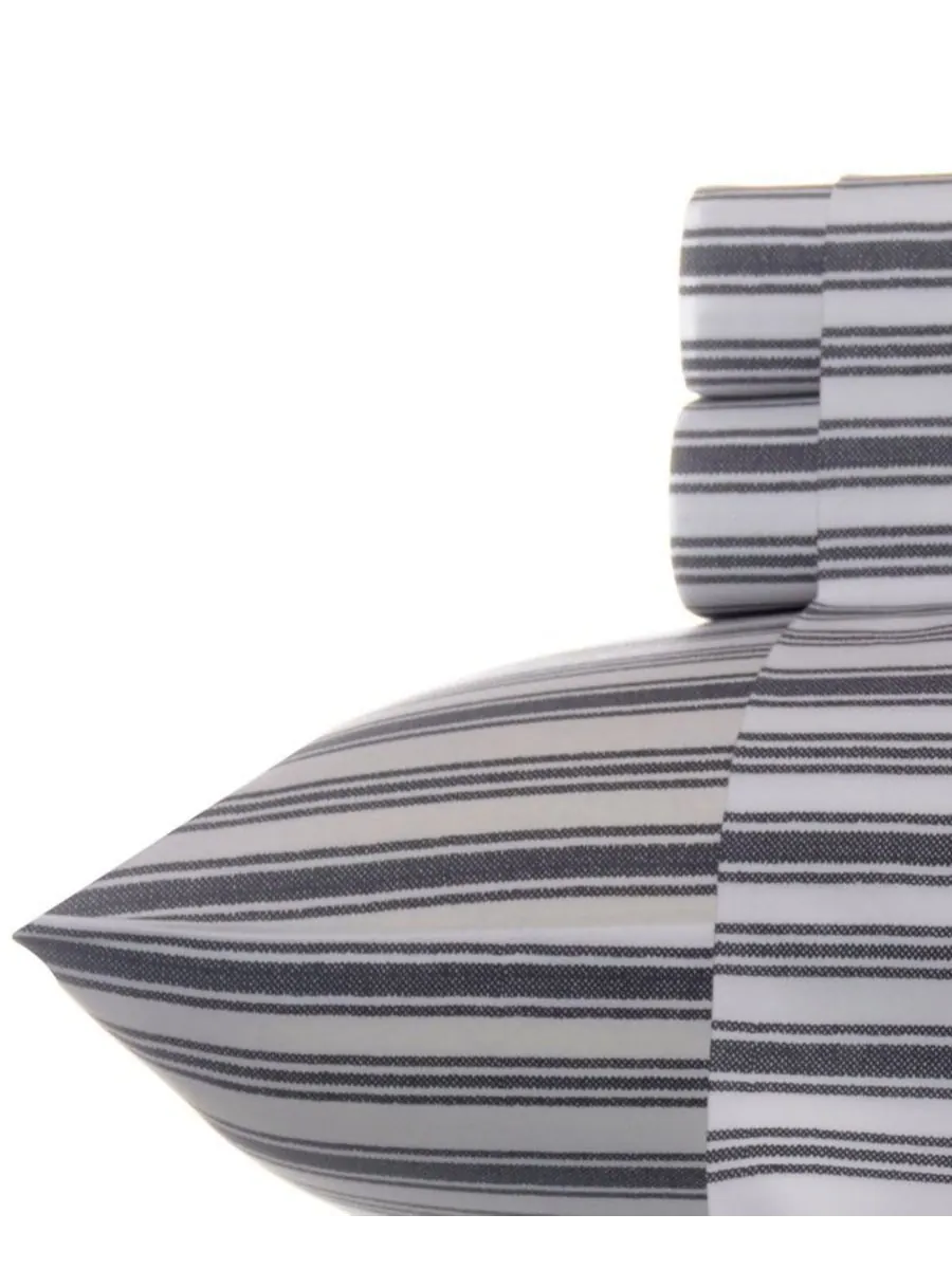 Комплект постельного белья coleridge stripe из хлопкового перкаля, 4 предмета, размер full. Nautica — изображение 2 из 6