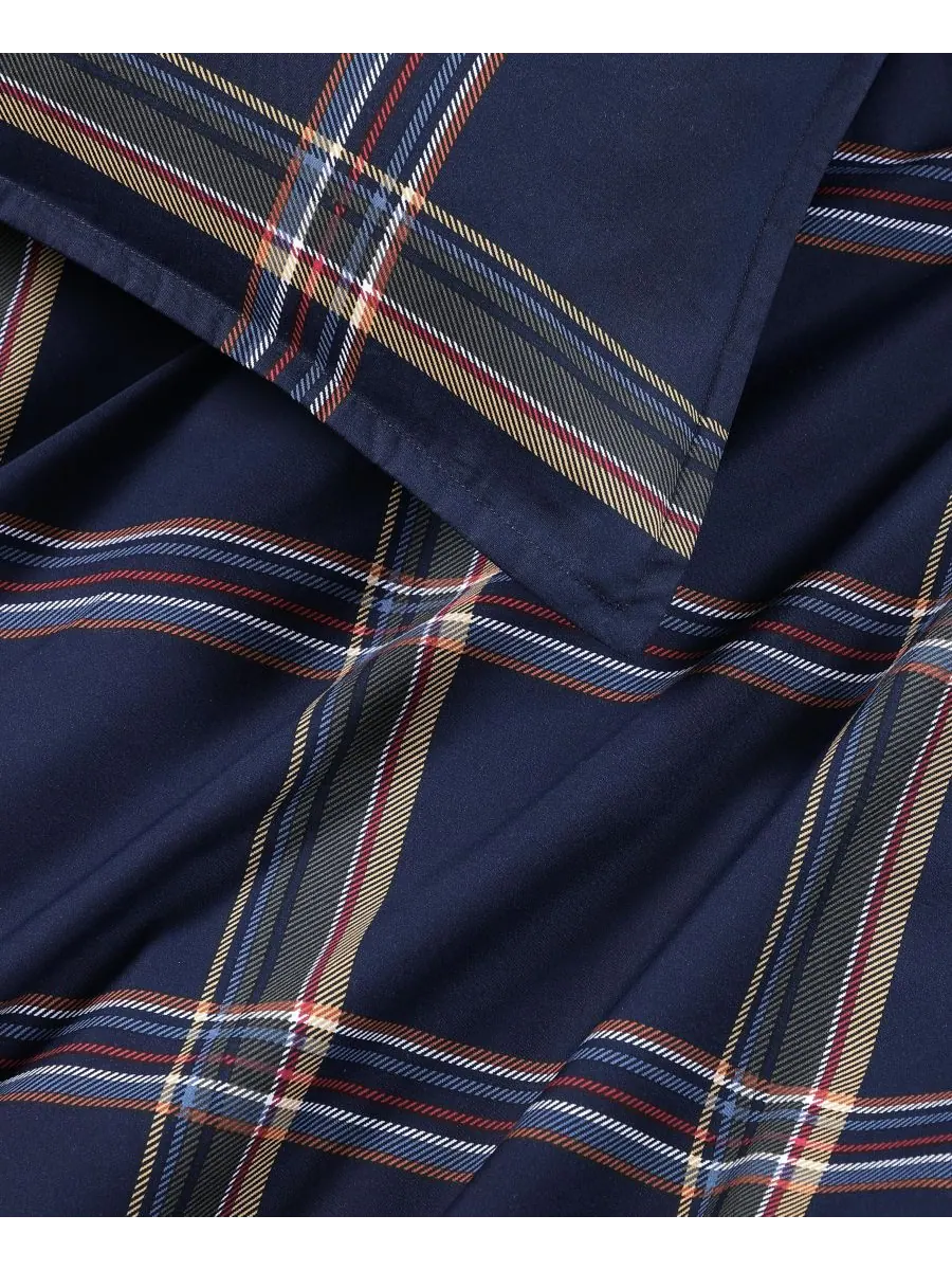 Комплект постельного белья Beacon Plaid из 3 предметов, хлопковый, размер King Tommy Hilfiger, Core — изображение 6 из 8