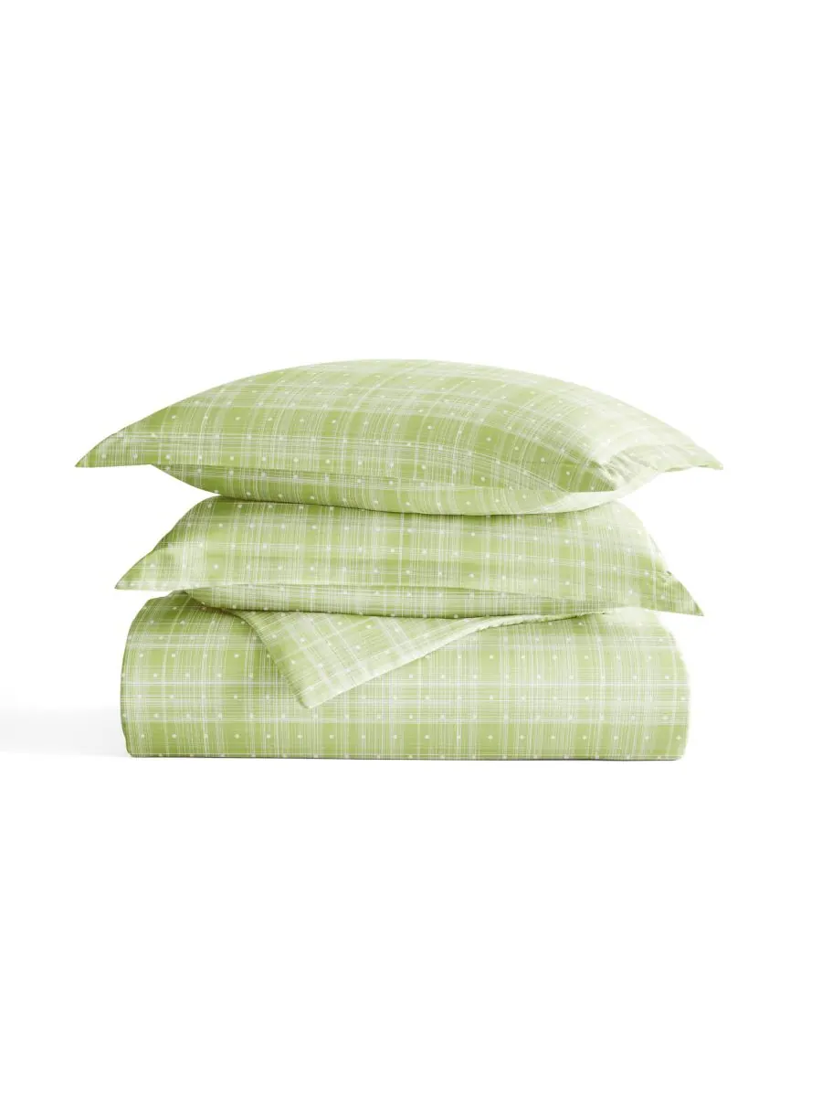 Комплект постельного белья Elegant Designs с узором, размер Full/Queen ienjoy Home, Moss Polka Dot — изображение 9 из 9