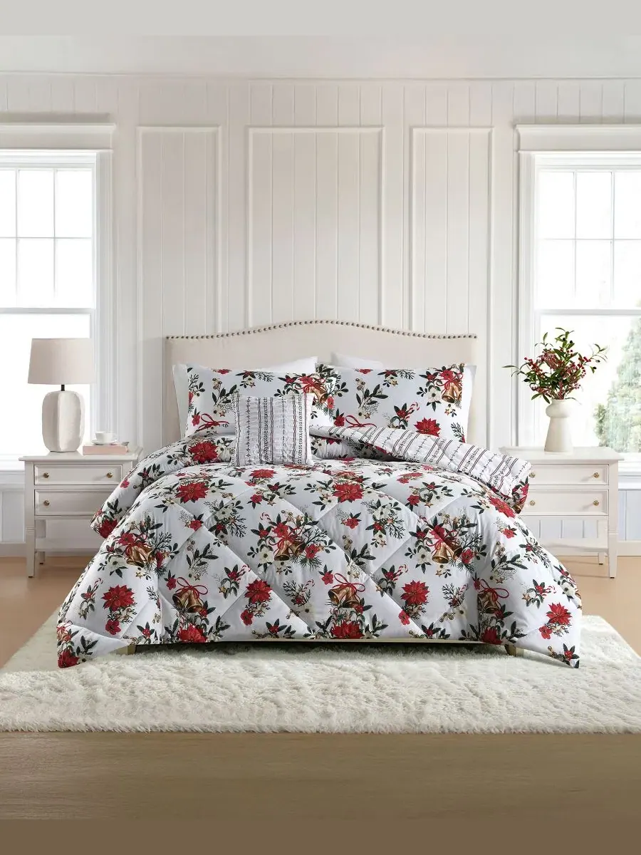 Комплект постельного белья Christmas Trimmings Lenox — мульти